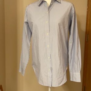 Everlane shirt NWT, size 2, blue stripe